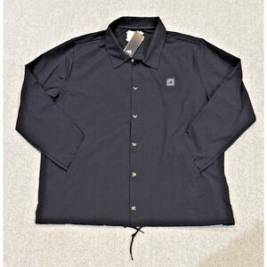 Adidas Adicross Black Golf Jacket Men's 2XL MSRP $120